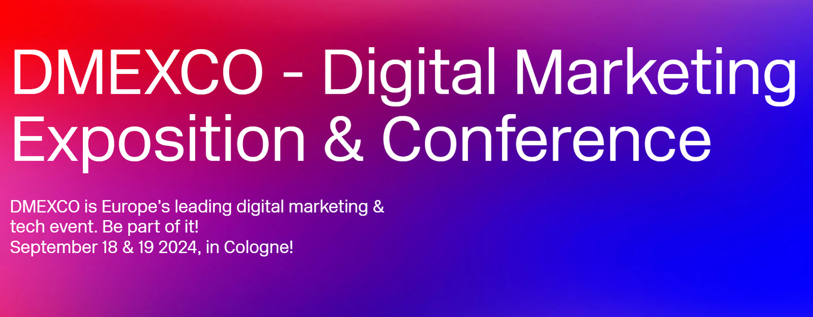 DMEXCO 2024